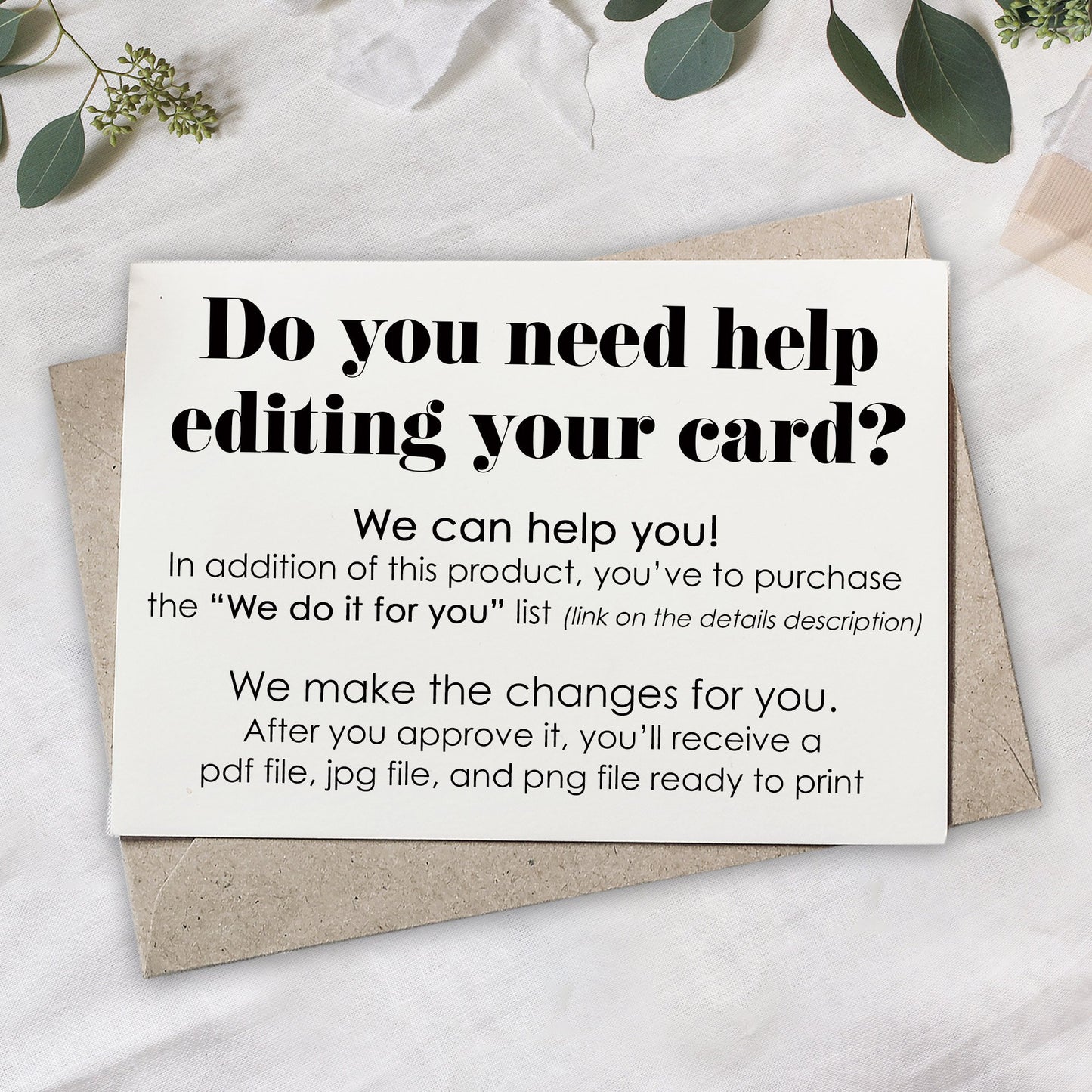 Graceful Christmas Card - Digital Version