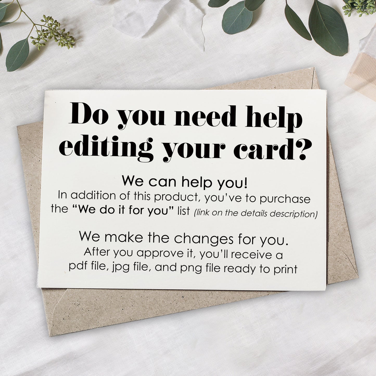 Enchanting Christmas Card - Digital Version