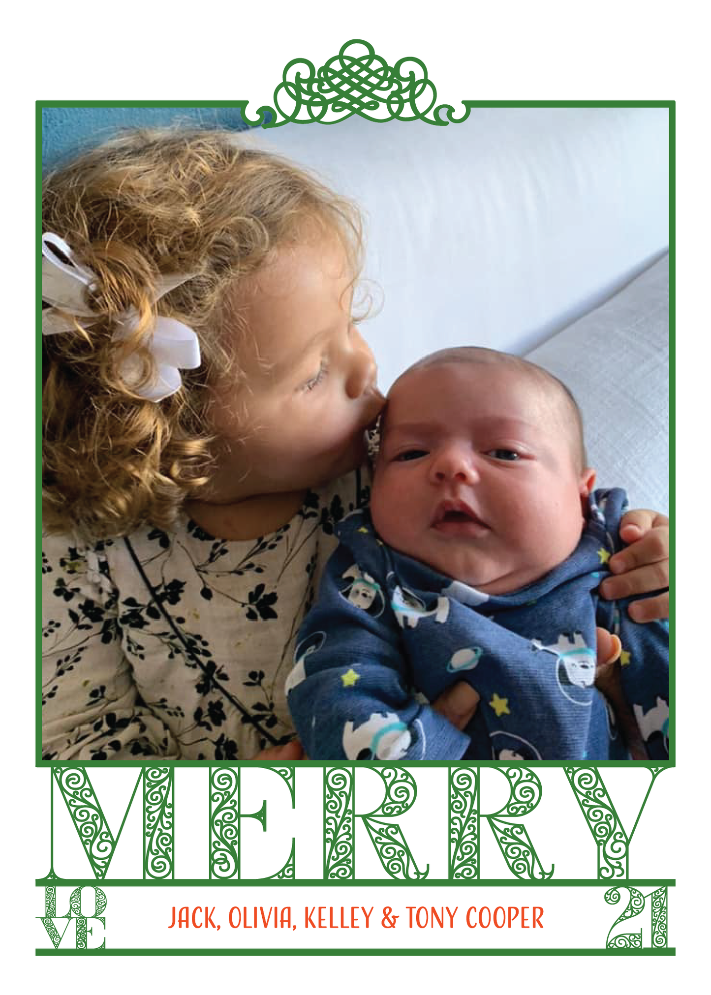 Merry Christmas Card - Digital Version